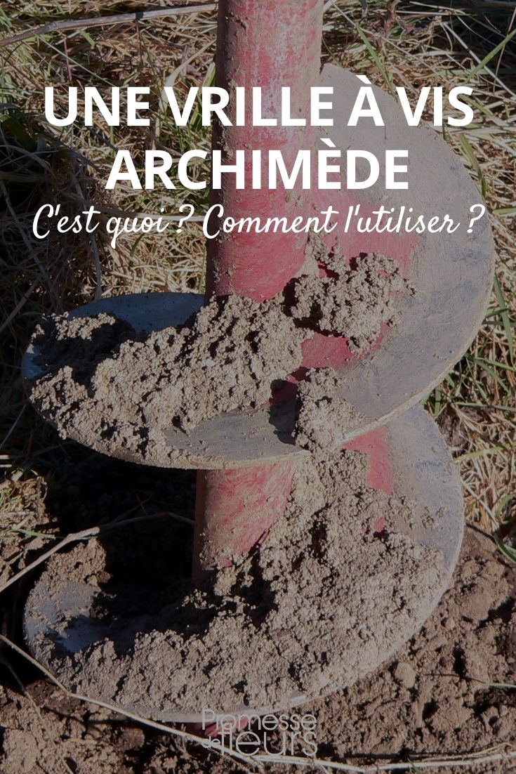 Archimedean screw tendril