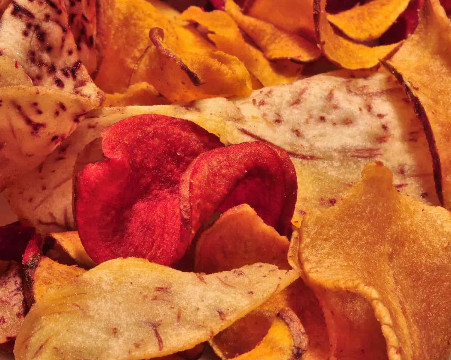 How to make vegetable crisps?