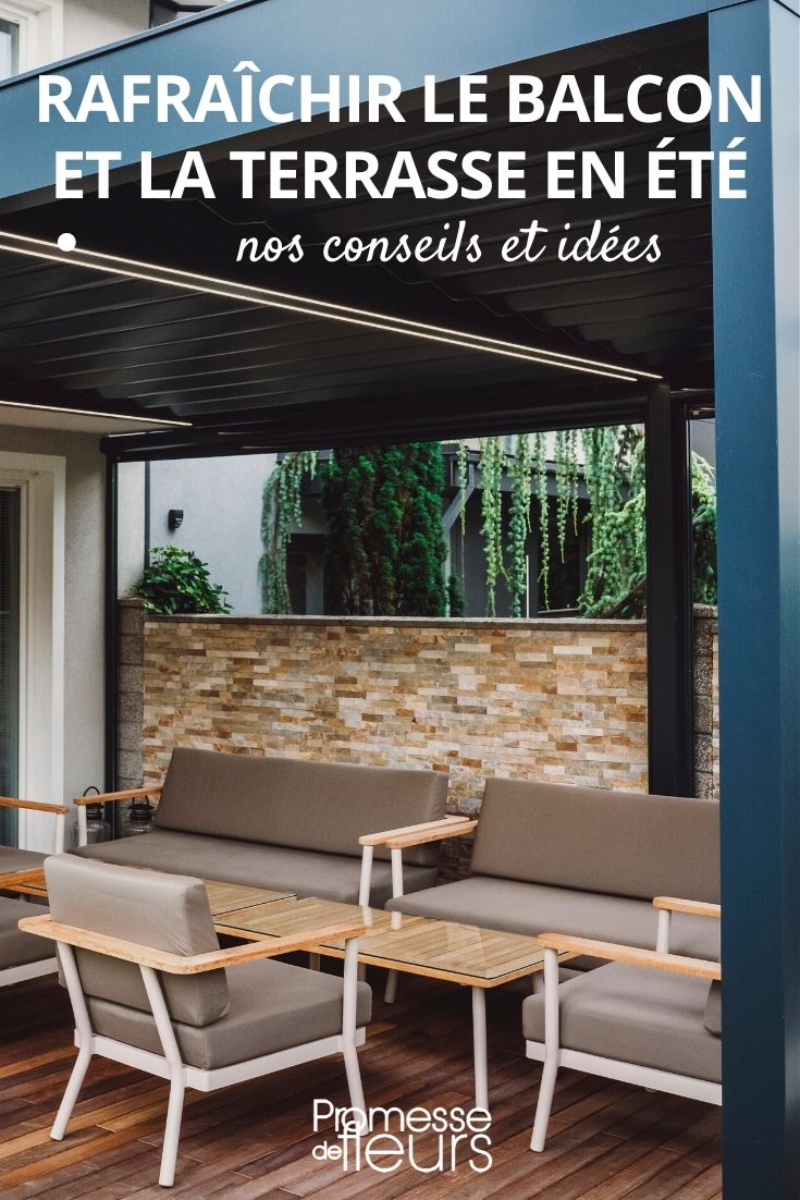 fight against the heat terrace, balcony, outdoor