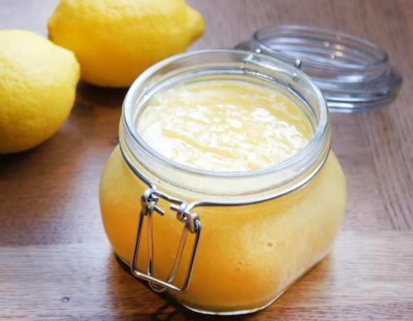 Recipe for lemon curd