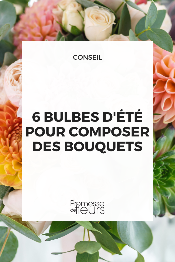 Make summer bouquets with {bulbs} dahlias.