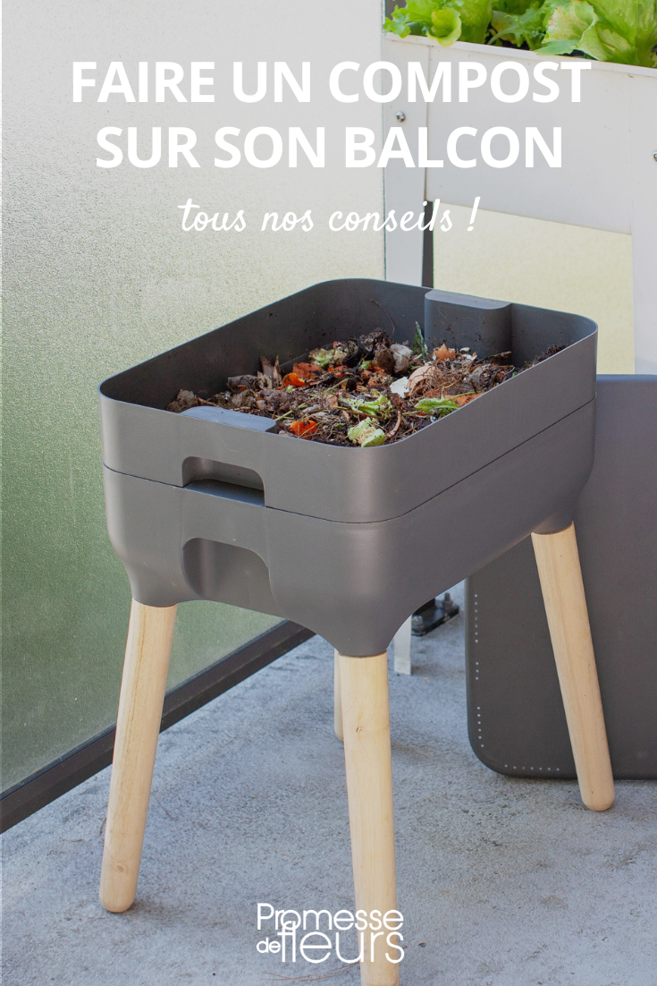 [plantnet_composting_guide title="Composting on balcony" intro="Discover how to compost on your balcony with our practical guide!"]

Are you dreaming of composting but don't have a garden? No worries, you can also compost on your balcony! With a {glossary}compost bin{glossary} specially designed for small spaces, you can turn your kitchen scraps into nutrient-rich compost for your potted plants. Follow our tips to get started:

1. **Choose the right compost bin**: Opt for a compact compost bin that fits your balcony size. Look for models with a lid to prevent odors and pests.

2. **Layering**: Alternate layers of green materials (fruit and vegetable scraps, coffee grounds) with brown materials (dried leaves, shredded paper). This balance will help aerate the compost and speed up decomposition.

3. **Moisture**: Keep your compost moist but not soggy. Add water if it looks too dry, or mix in dry materials if it's too wet.

4. **Aeration**: Stir your compost regularly to introduce oxygen, which is essential for the composting process. Some compost bins come with aeration tools for easy mixing.

5. **Patience**: Composting takes time, so be patient. In a few weeks to months, depending on the conditions, you'll have homemade compost ready to nourish your balcony plants.

By composting on your balcony, you not only reduce waste but also create a sustainable source of nutrients for your plants. Happy composting!