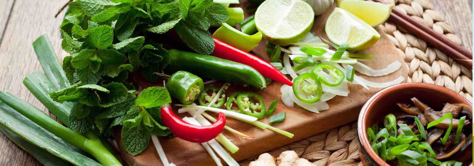 9 aromatic herbs for Asian cuisine